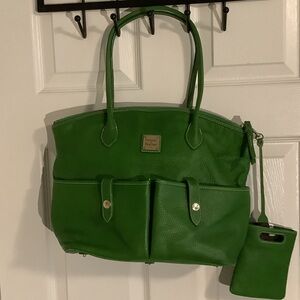 Dooney & Bourke Vibrant Green Tote